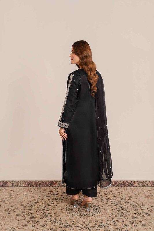 Floral Grace - Black