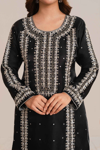 Floral Grace - Black