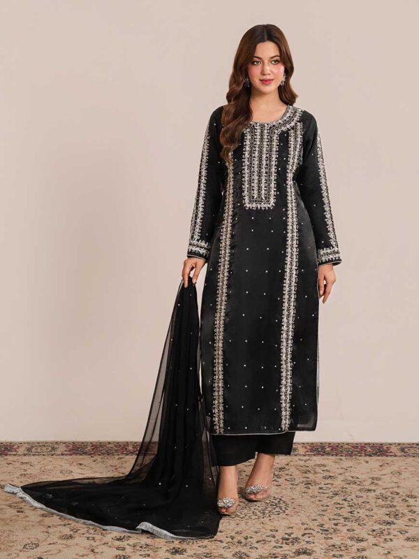 Floral Grace - Black